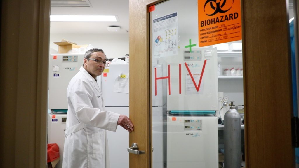 Inside GWs research lab working to find a cure for HIV