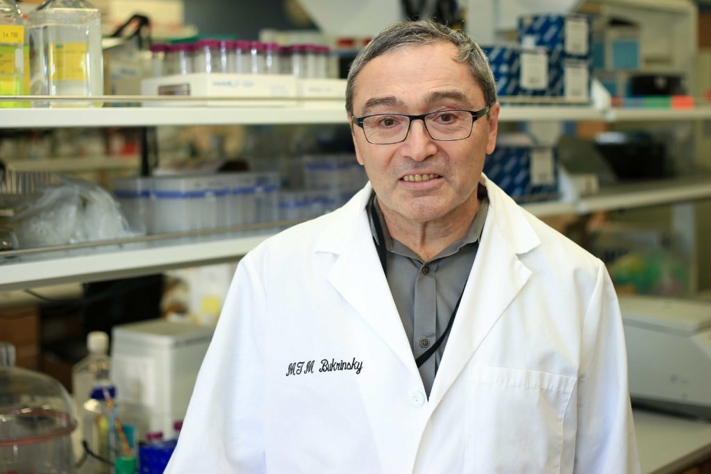 Michael Bukrinsky, a professor of microbiology, immunology and tropical medicine, is one of more than 20 faculty who study HIV at GW.