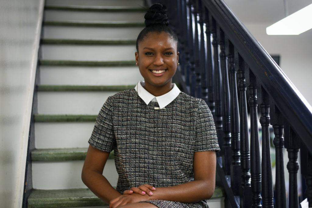 Sen. Imani Ross, U-at-Large, a junior from Philadelphia, said her campaign will focus on three key issues – access, community and transparency.