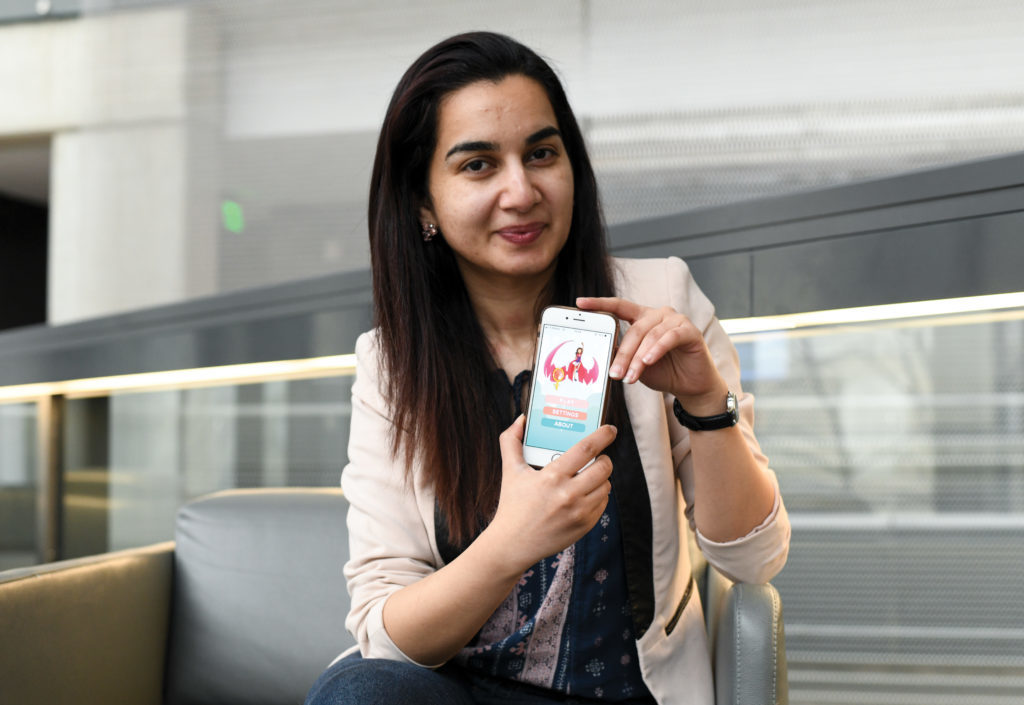 Alumna+Mariam+Adil+is+the+founder+of+GRID%2C+Gaming+Revolution+for+Inspiring+Development%2C+a+social+venture+that+creates+low-cost+mobile+games+that+are+played+by+people+around+the+world.+