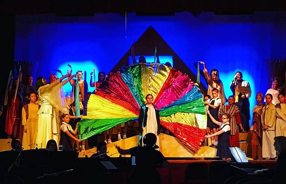 The school kicked off their run of “Joseph and the Amazing Technicolor Dreamcoat” with a sensory-friendly show and will continue the performances this weekend.