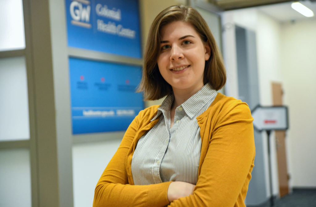 Cara Schiavone, a former summer fellow at GW’s chapter of the Roosevelt Institute, a progressive think tank, authored a report that revealed issues with the structure and cost of the University's student health insurance program.