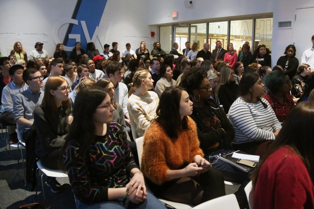 At a town hall meeting on campus race relations last week, many minority students focused on difficult experiences in the classroom.