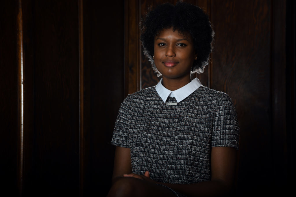 Junior Imani Ross is running for Student Association president. If elected, she said she will bring minority voices to the table and highlight community-building.