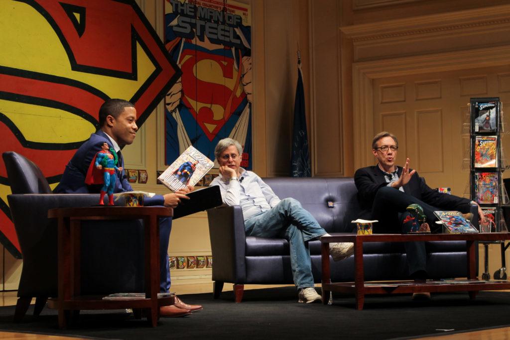 David Betancourt, a Washington Post reporter, discusses the history of Superman with Paul Levitz and Dan Jurgens to celebrate the 80th anniversary of Superman.