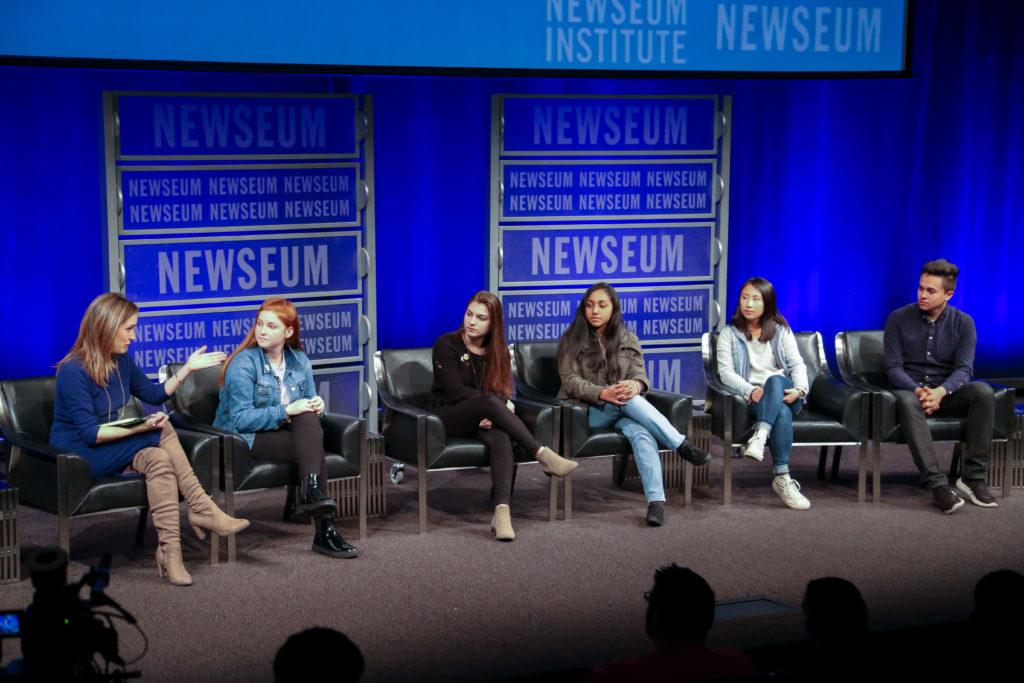 Five+student+editors+sat+down+with+CBS+News%E2%80%99+Margaret+Brennan+at+the+Newseum+Friday+to+discuss+their+experiences%2C+as+well+as+their+roles+as+students%2C+journalists+and+activists.