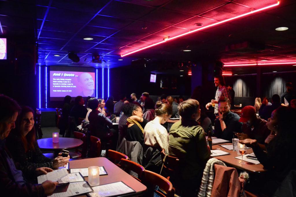 DC Improv Comedy Club, located at 1140 Connecticut Ave. NW, makes humor on the first date easy.