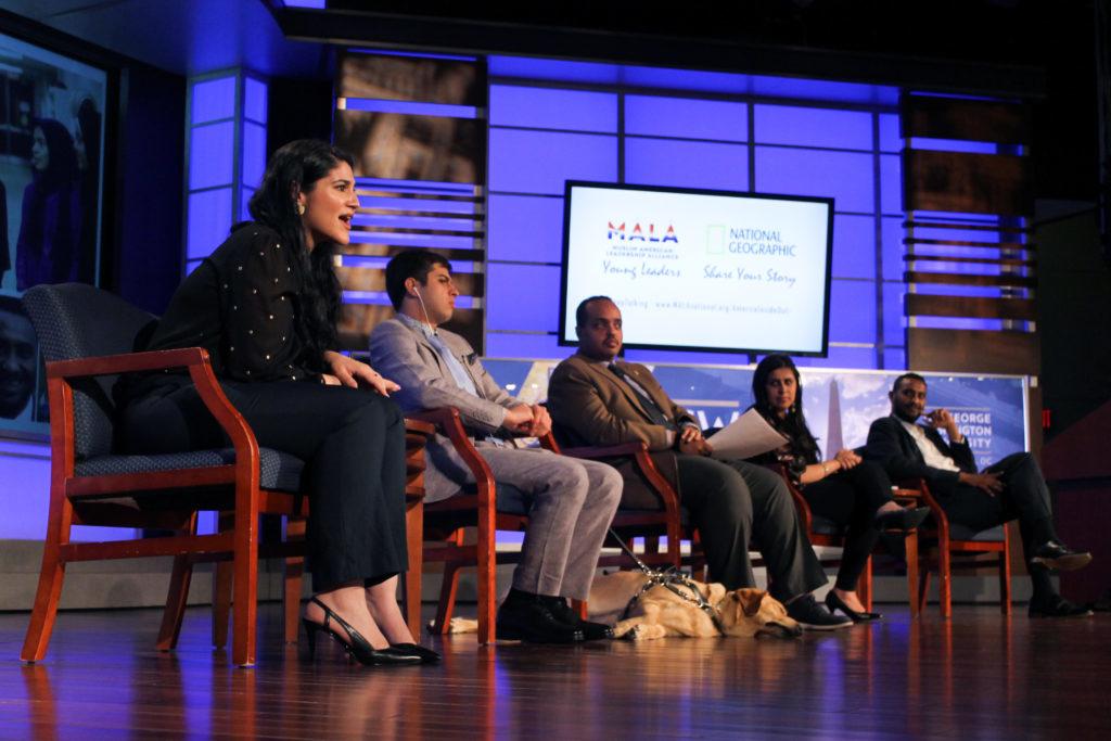 After the screening of National Geographic’s “The Muslim Next Door”in Jack Morton Auditorium Wednesday, a panel of speakers discussed their experience navigating the country as Muslim Americans.
