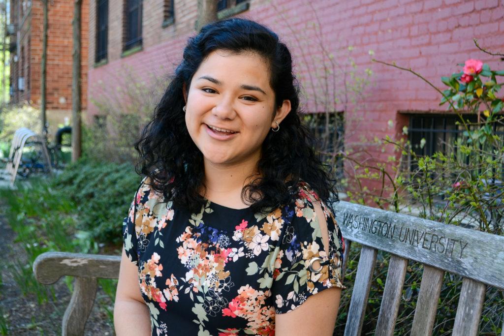 Rebecca Durango, a third-year senior, said she packed her schedule each semester to avoid debt from an extra year at GW. 