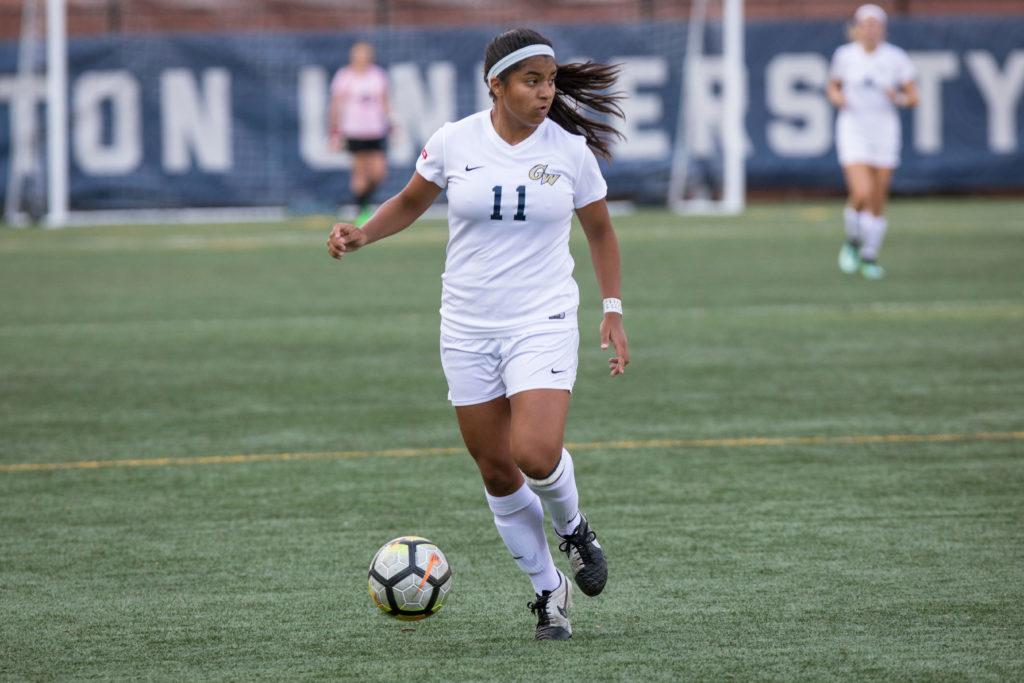 Junior midfielder Sofia Pavon scored The Hatchets pick for best female athlete for her ability to score clutch goals in high pressure situations.