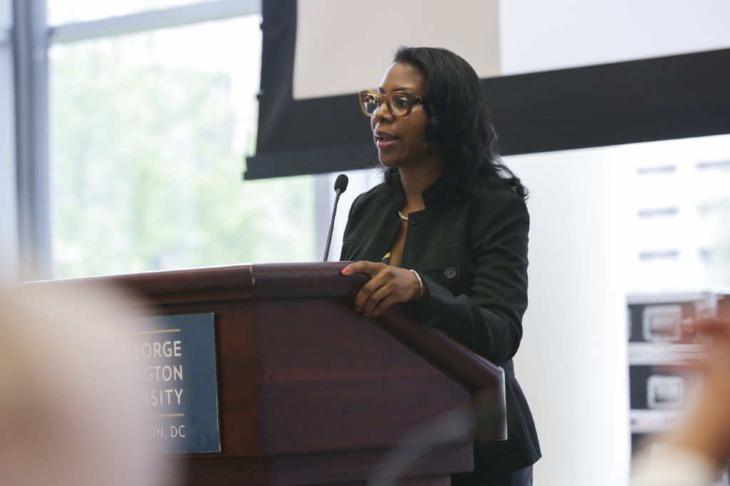 Venessa Marie Perry, the president of the Alumni Association, announced at a Board of Trustees meeting Friday that the organization will merge with GW's Office of Alumni Relations.