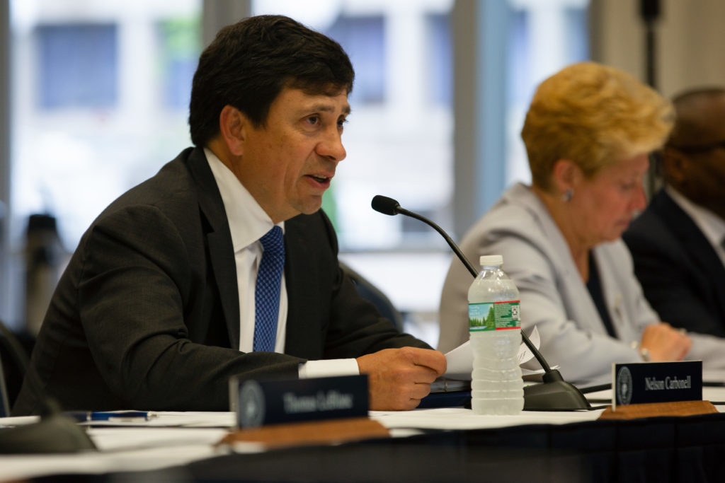 Nelson Carbonell, the chairman of the Board, said trustees meet several times throughout the year to discuss how officials could allocate the budget. 