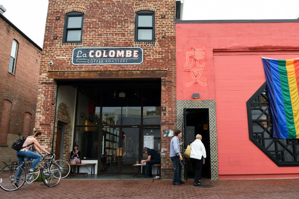 La Colombes Blagden Alley location, located at 924 Blagden Alley NW., will host an open-air market this weekend.