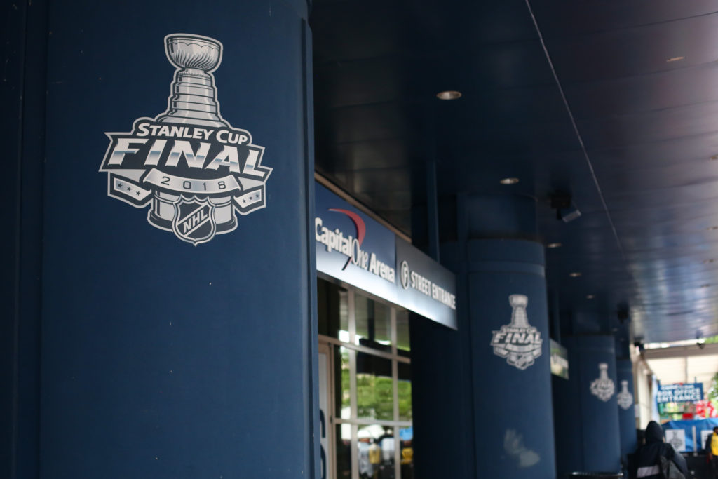 The+Washington+Capitals+will+play+game+four+of+the+Stanley+Cup+finals+at+Capital+One+Arena+Monday.