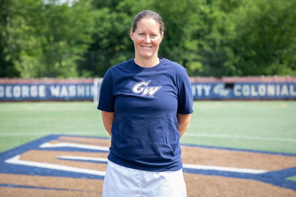 Womens soccer head coach Michelle Demko is starting her first season at GW. 