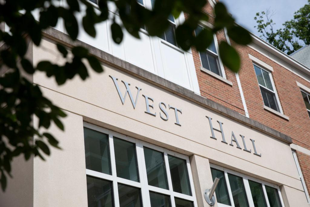 Incoming freshmen housed on the Mount Vernon Campus could live in one of six residence halls, including West Hall. 