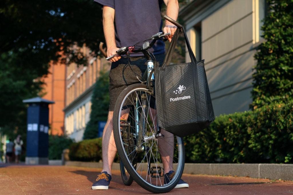 Postmates allows you to earn cash as a delivery driver, making a minimum of $4 each ride excluding tips, in spots like Dupont Circle, Logan Circle and Columbia Heights. 