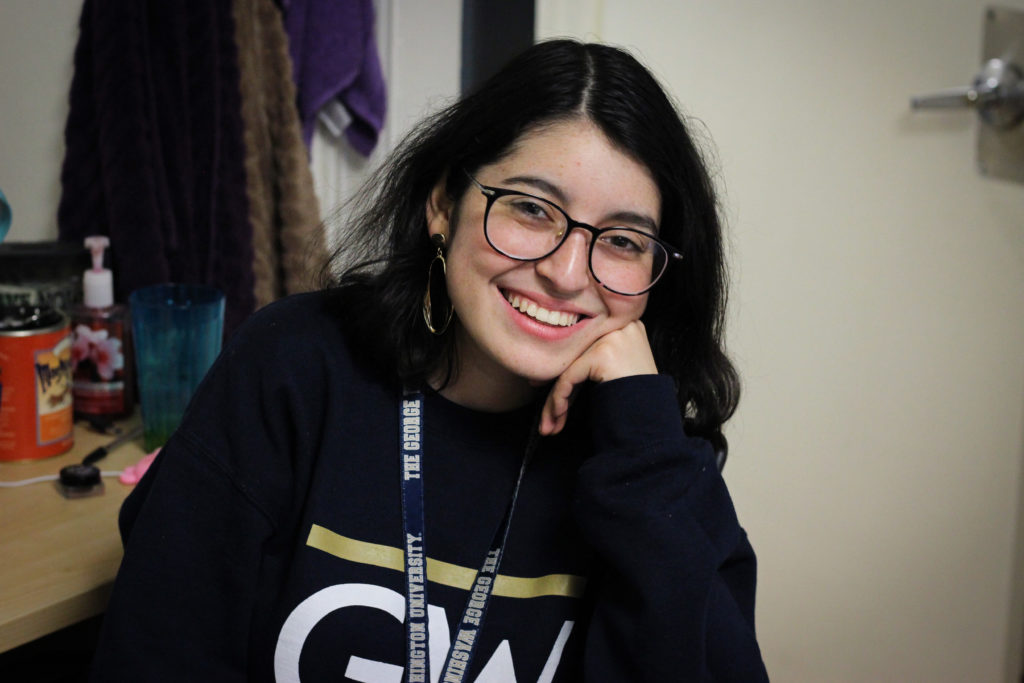 Freshman Andrea Hinojosa said she wanted to live on the floor because first-generation students like her have a central place to find and support each other. 
