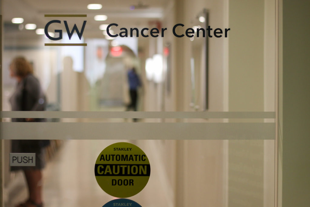 The GW Cancer Center tripled the number of exam rooms and expanded waiting area space over the summer. 