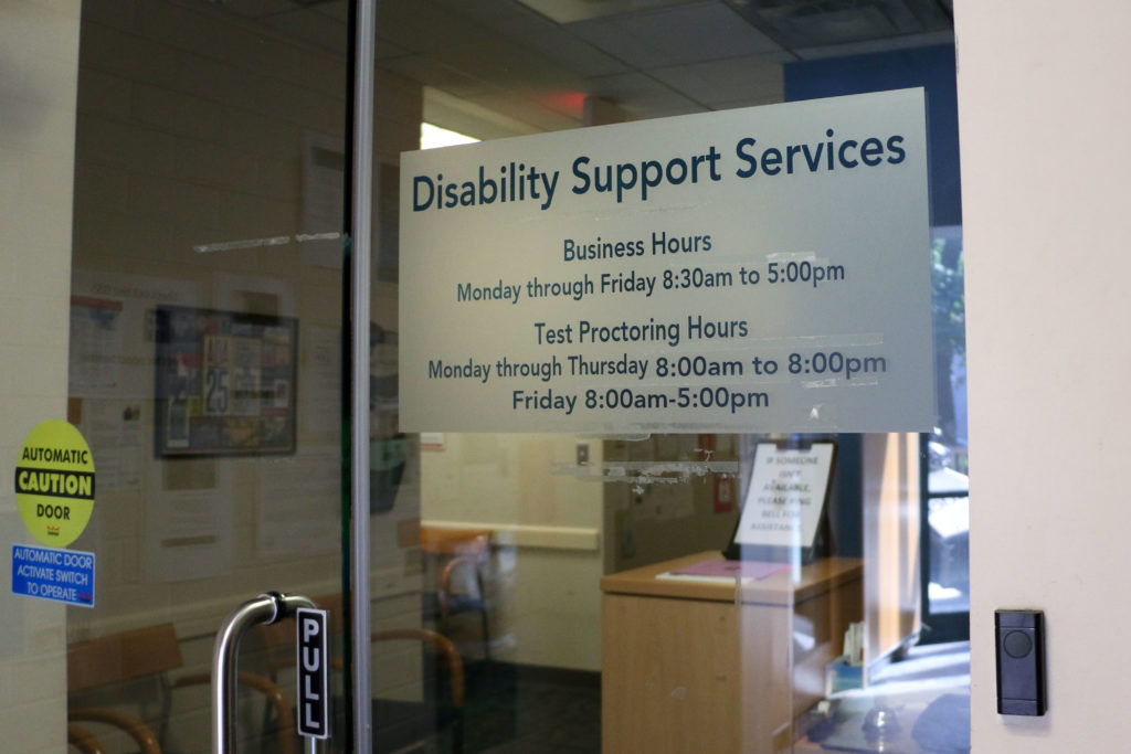 About 1,500 graduate and undergraduate students are currently registered with Disability Support Services. 