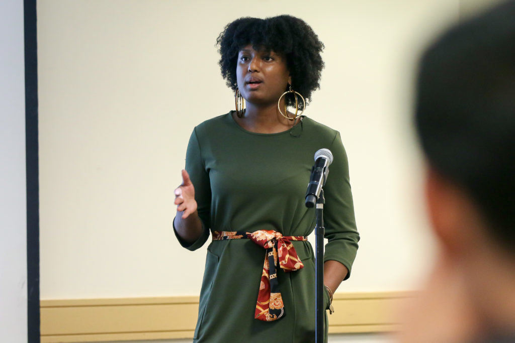 Imani Ross – who spent more than two years as a Student Association senator and ran for president in the spring – will now serve as an adviser to Executive Vice President Ojani Walthrust. 