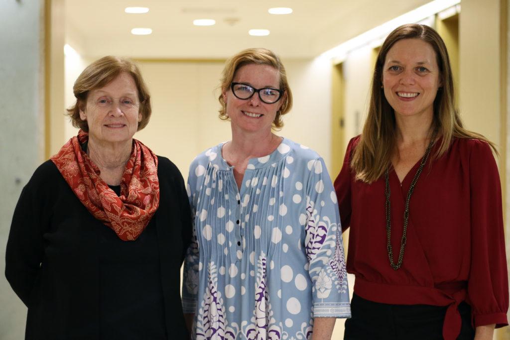 Terry Murphy, the deputy provost for academic affairs, Tara Scully, the director of the sustainability minor, and Meghan Chapple, the director of the Office of Sustainability, said GW rebranded its home for sustainability research and student engagement. 