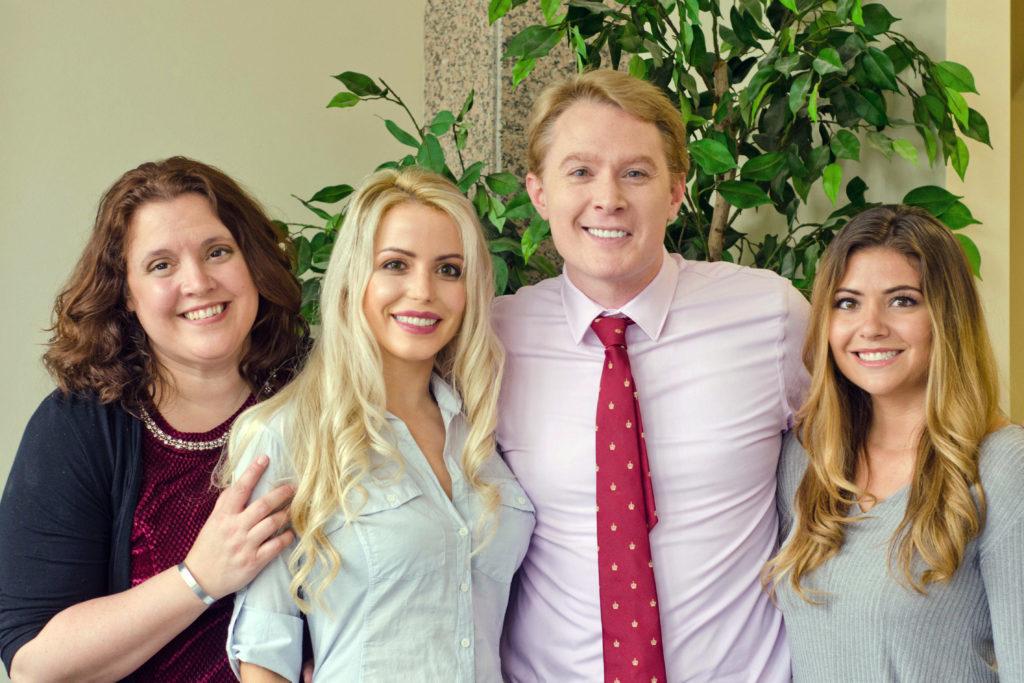 Alumna Candace Cain, left, launched a series featuring actors like Julianne Michelle, Clay Aiken and Ashley Brinkman. 