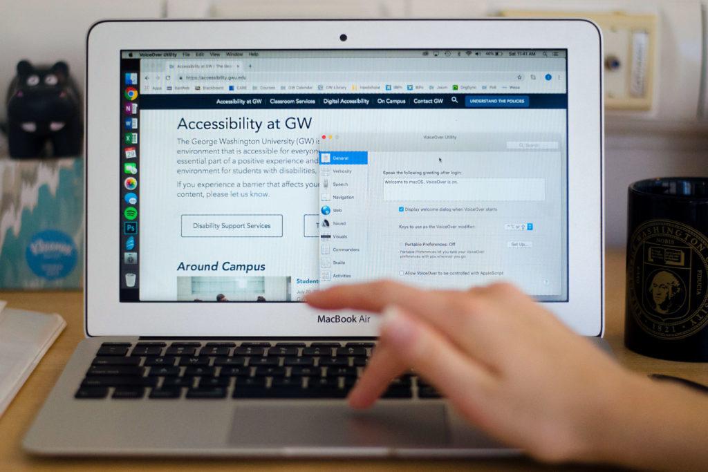 GW and the Department of Education agreed to shift GW’s first federal deadline to ensure all new online content is accessible for individuals with disabilities to Jan. 15. 