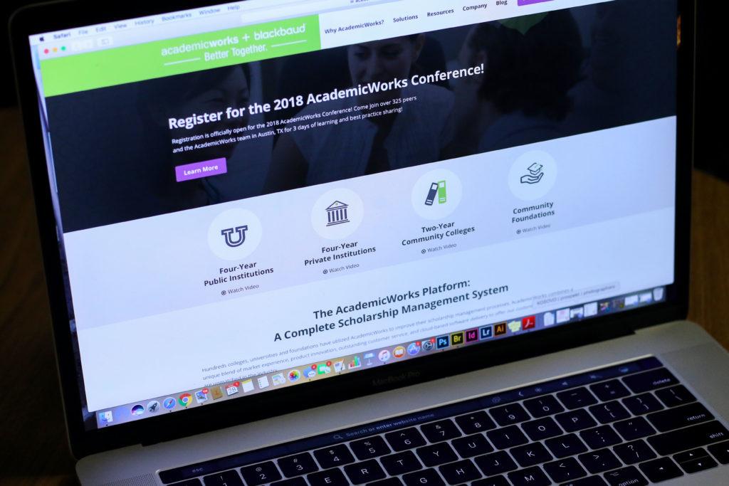Officials said they will use the management platform AcademicWorks to match students with scholarship opportunities and track how endowed scholarships are dispersed. 