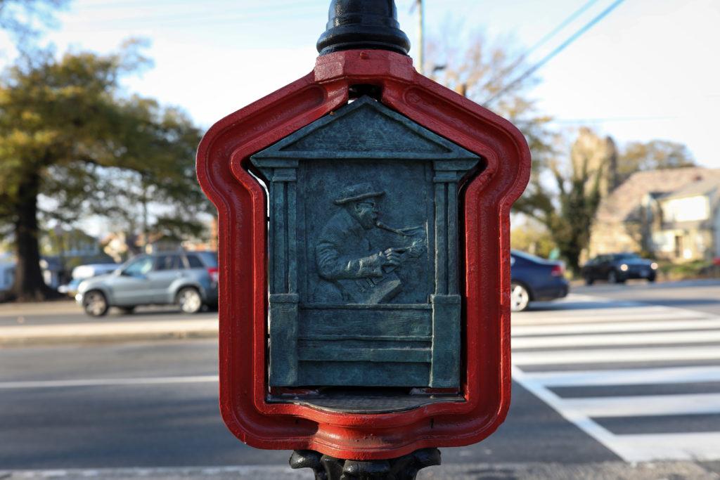 A former adjunct professor is refurbishing call boxes around downtown D.C. sidewalks to commemorate prominent women in D.C. history. 