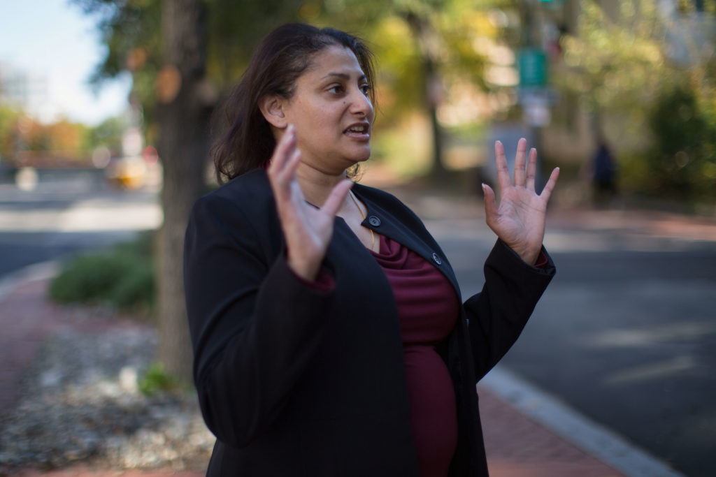 Trupti Patel, a bartender at a restaurant on M Street and a political activist, is running for the Foggy Bottom and West End Advisory Neighborhood Commission seat 2A03. 