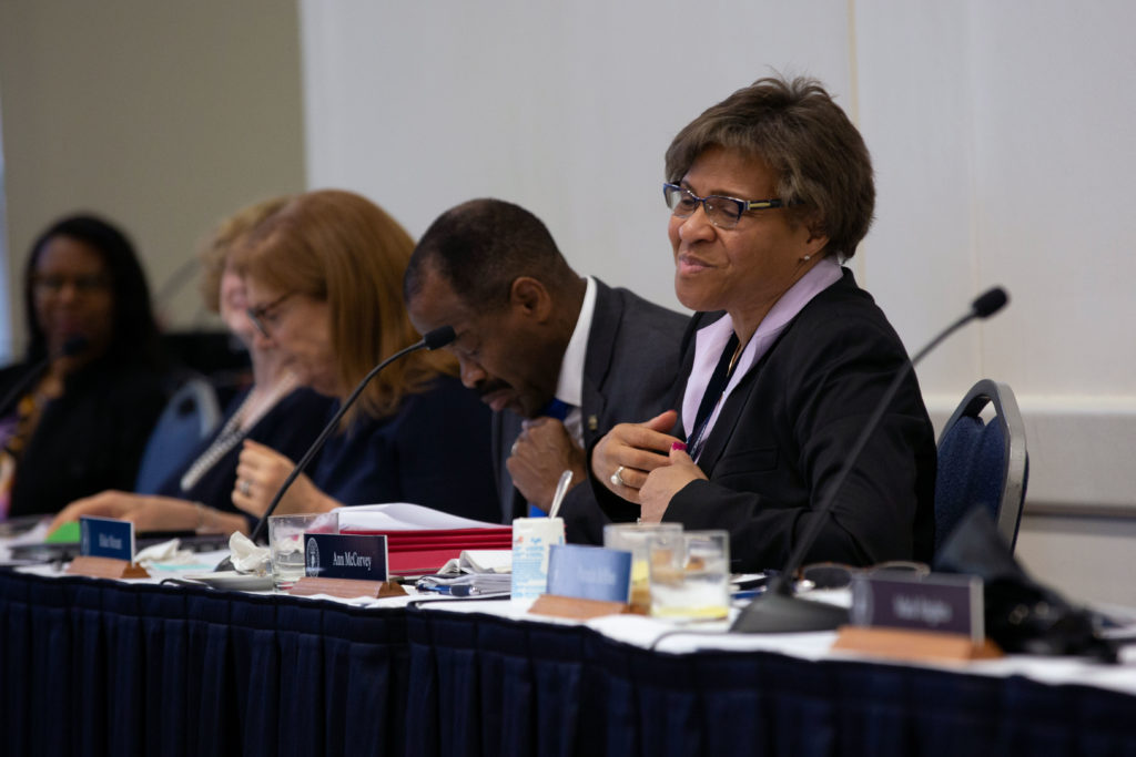 Ann McCorvey, the deputy executive vice president and treasurer, said her last day at GW will be the end of the month, adding that her role in developing and implementing the University’s five-year budget recovery plan was a “career highlight.” 