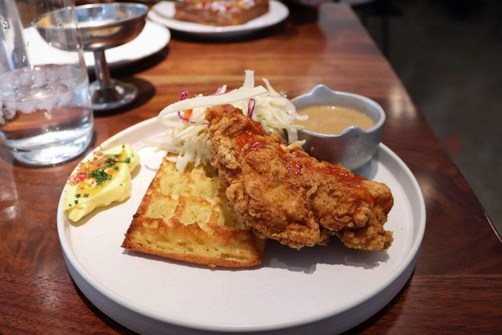 Unconventional+Diner%2C+at+1207+Ninth+St.+NW%2C+serves+chicken+and+waffles+for+%2418.+