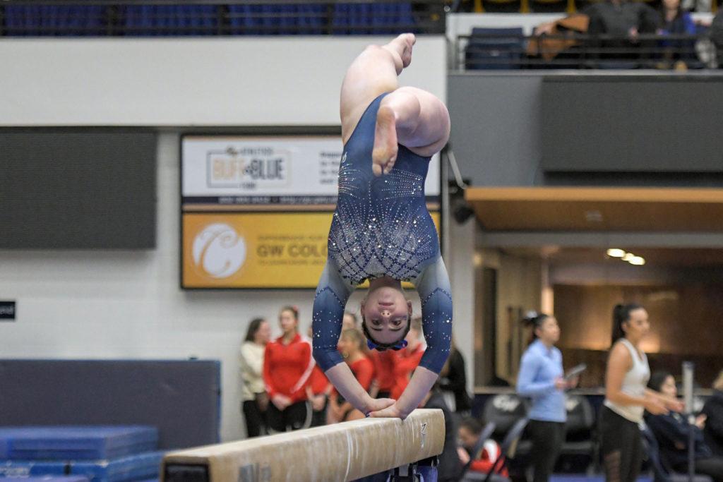 Sophomore gymnast Hannah Cohen automatically qualified for the second round of competition as an individual after her performance at the conference championship. 