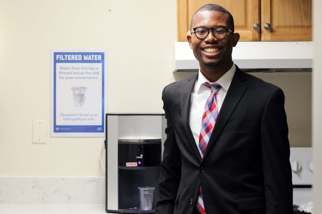 SA Executive Vice President Ojani Walthrust said the new filters will save students money they would pay for plastic water bottles or Brita filters.