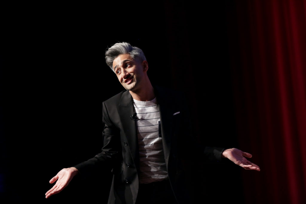 Tan France, a member of the Fab Five on the Netflix show Queer Eye, discussed his intersectional upbringing at Lisner Auditorium Sunday night.