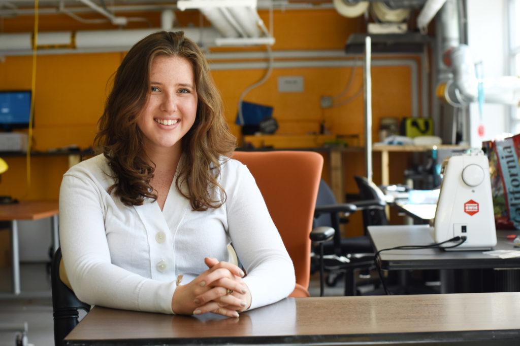 Senior Sarah Shavin, a founding fellow of the Innovation Center, said students should take on projects in areas where they may have little experience. 