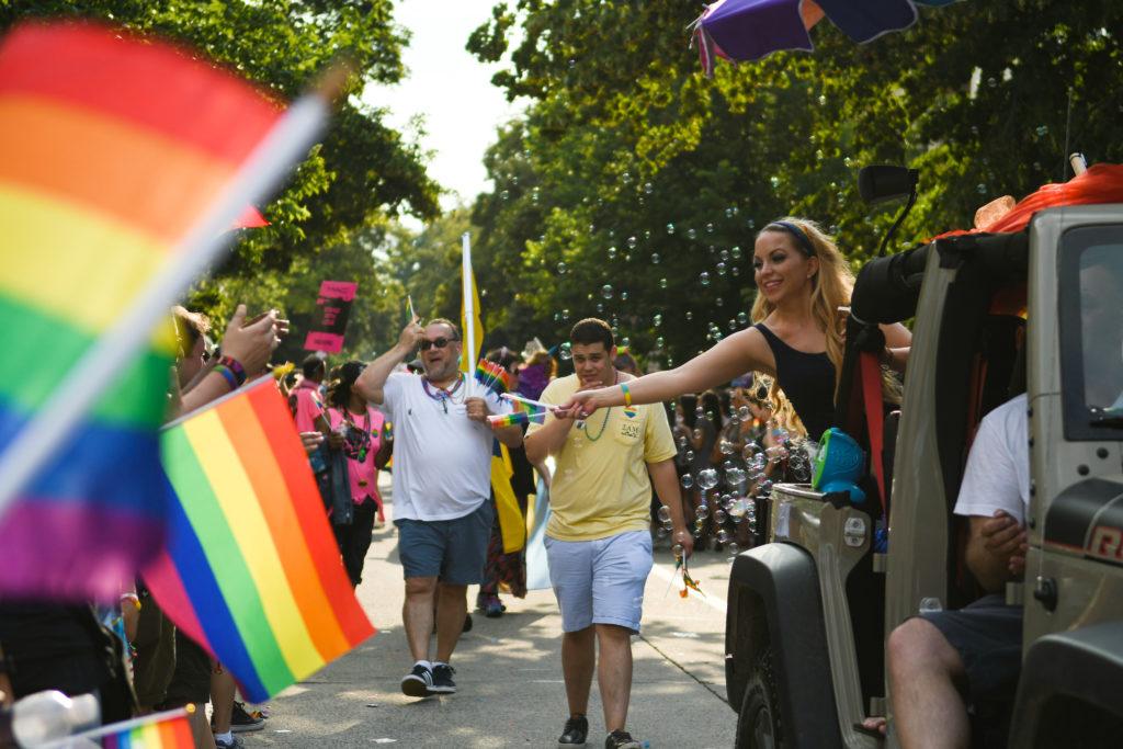 Head to the annual pride parade Saturday at 21st and P streets.