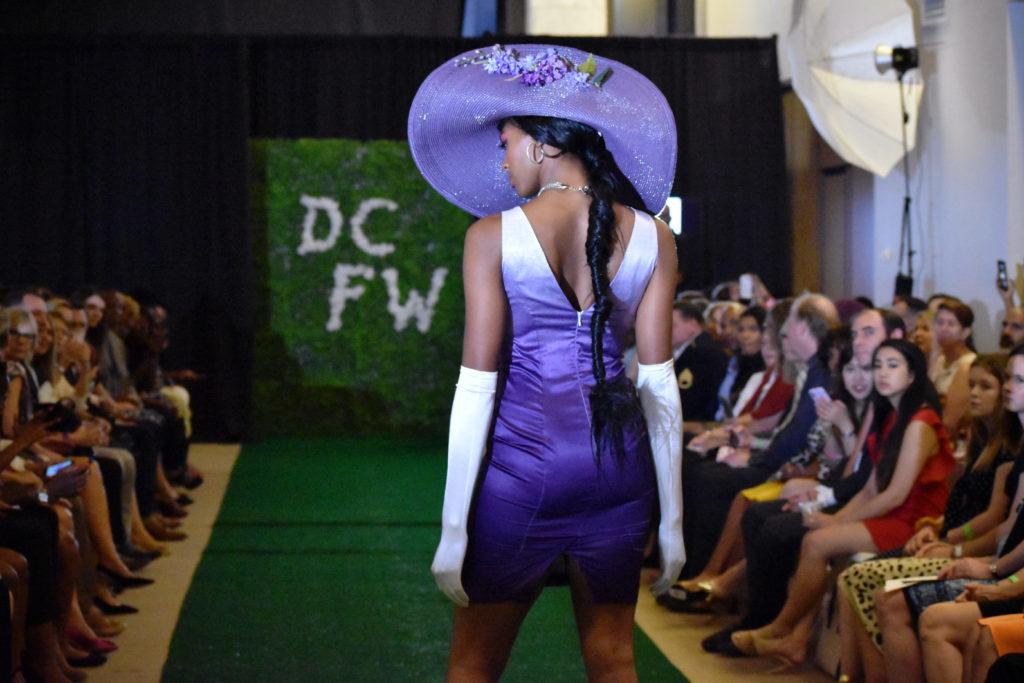 The fashion show – held on the last day of D.C. Fashion Week – featured collections from eight designers at the French Embassy. 