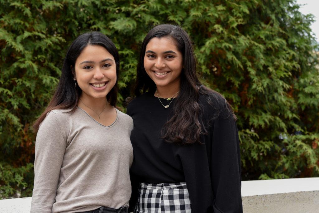 Sophomores Zohaa Ahmad and Marwa Popal started a D.C. chapter of the community service organization Humanity First to complete service projects like delivering supplies for people experiencing homelessness.