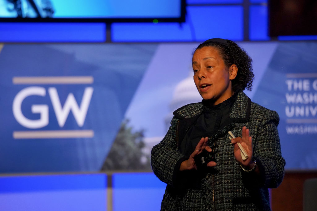 Michelle Howard, a former Navy commander, said gender equality is 