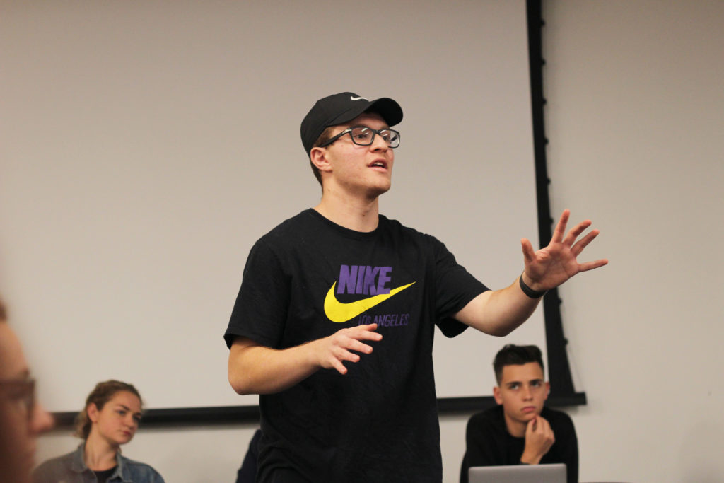Louie Kahn, the campaigns director for GW College Democrats, said the executive board is working to regain members trust after several former e-board members omitted votes during the organizations freshman representative election. 