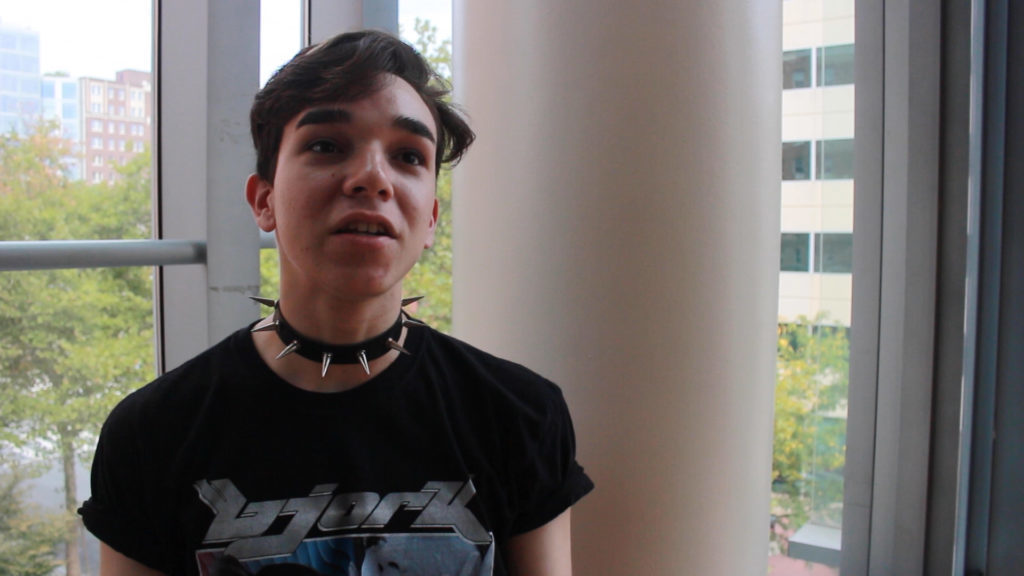 Drag artist Erik Gonzalez talked about his drag persona and performances around D.C.