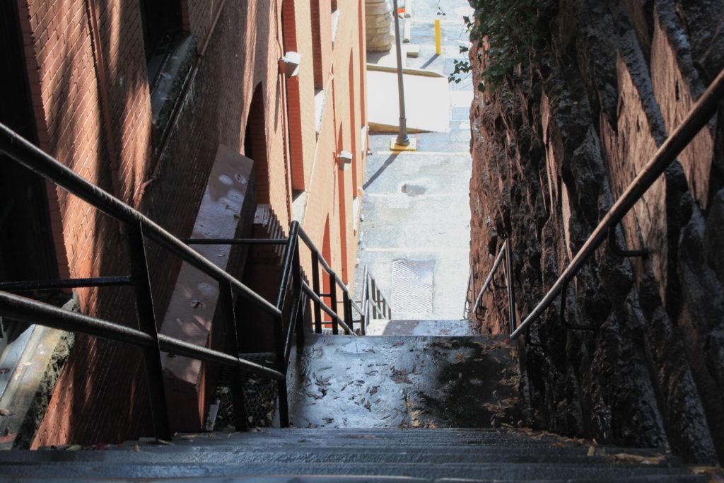 The Georgetown stairs featured in the 1973 thriller “The Exorcist” are designated as a historical D.C. landmark by the Historic Preservation Review Board.