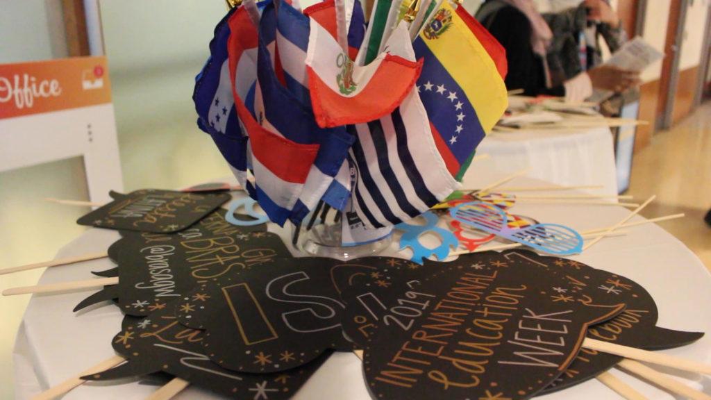 The student organizations LATAM and BRASA collaborated to celebrate Latin American culture by hosting Fiesta Latina Wednesday in the Elliott School City View Room.