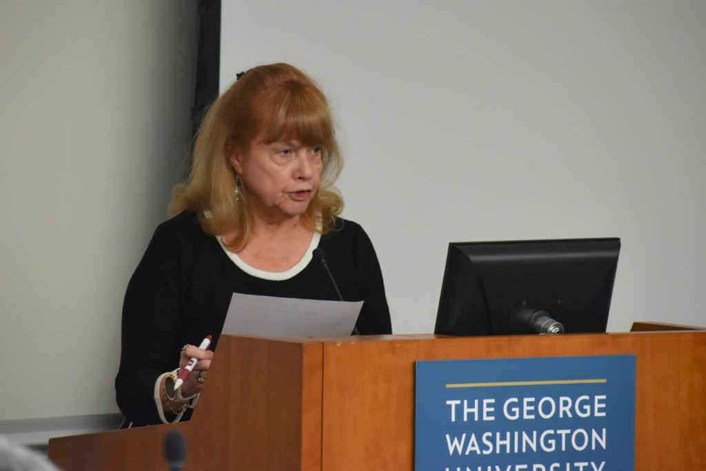 Sylvia Marotta-Walters, the chair of the senate executive committee, introduced three resolutions to respond to a petition passed by the Faculty Assembly at the bodys October meeting.