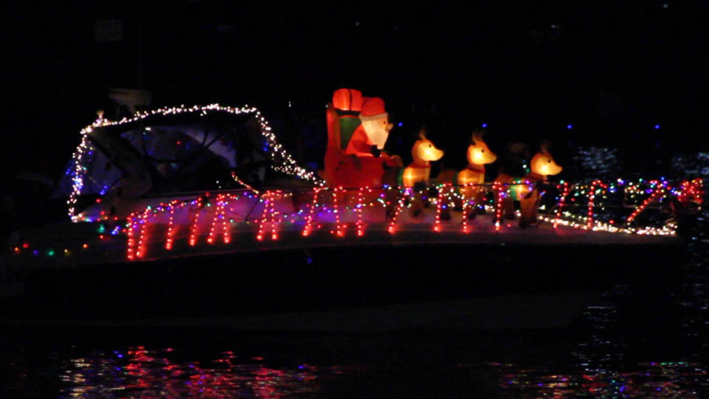 More than 65 boats participated in this years District Boat Parade, an annual gathering at The Wharf where boats are adorned with holiday lights. Attendees could also decorate ornaments, meet Santa Claus and indulge in cookies and smores.