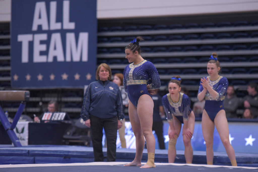 After an impending snowstorm pushed gymnastic's opening meet, the team will begin Feb. 7 against New Hampshire.