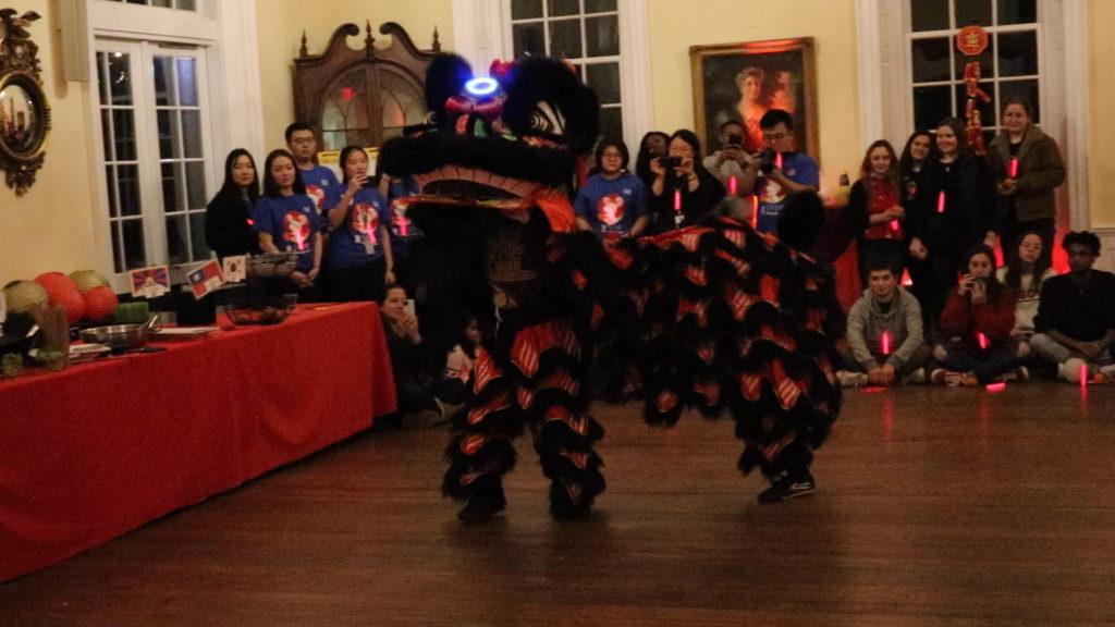 Students, staff and faculty celebrated the Year of the Rat on the Mount Vernon campus Saturday. Activities included calligraphy workshops, games and performances.