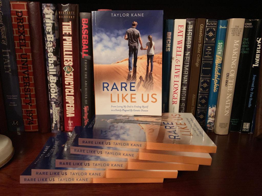 Alumna Taylor Kane published a book that discusses how her fathers death from a genetic disease caused her to advocate for those affected by rare diseases. 